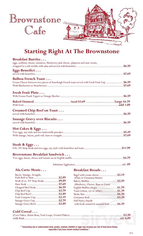 brownstone restaurant middletown pa|the brownstone menu.